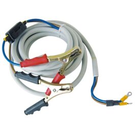 câbles et pinces pour pompe à huile 12V
